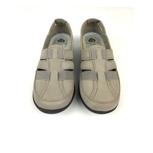 Clarks Cloudsteppers Sillian Stork Slip On Comfort Shoes Sand Womens 9
